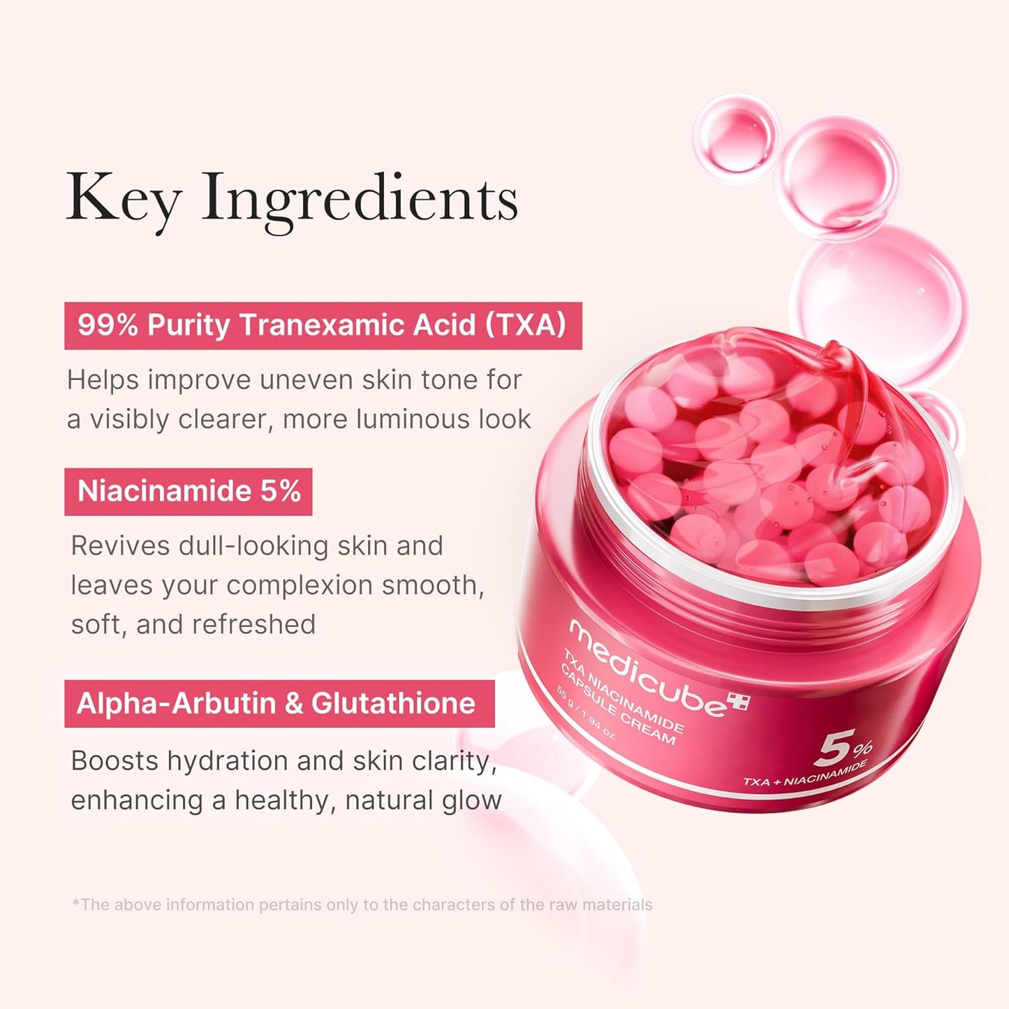 medicube - TXA Niacinamide Capsule Cream