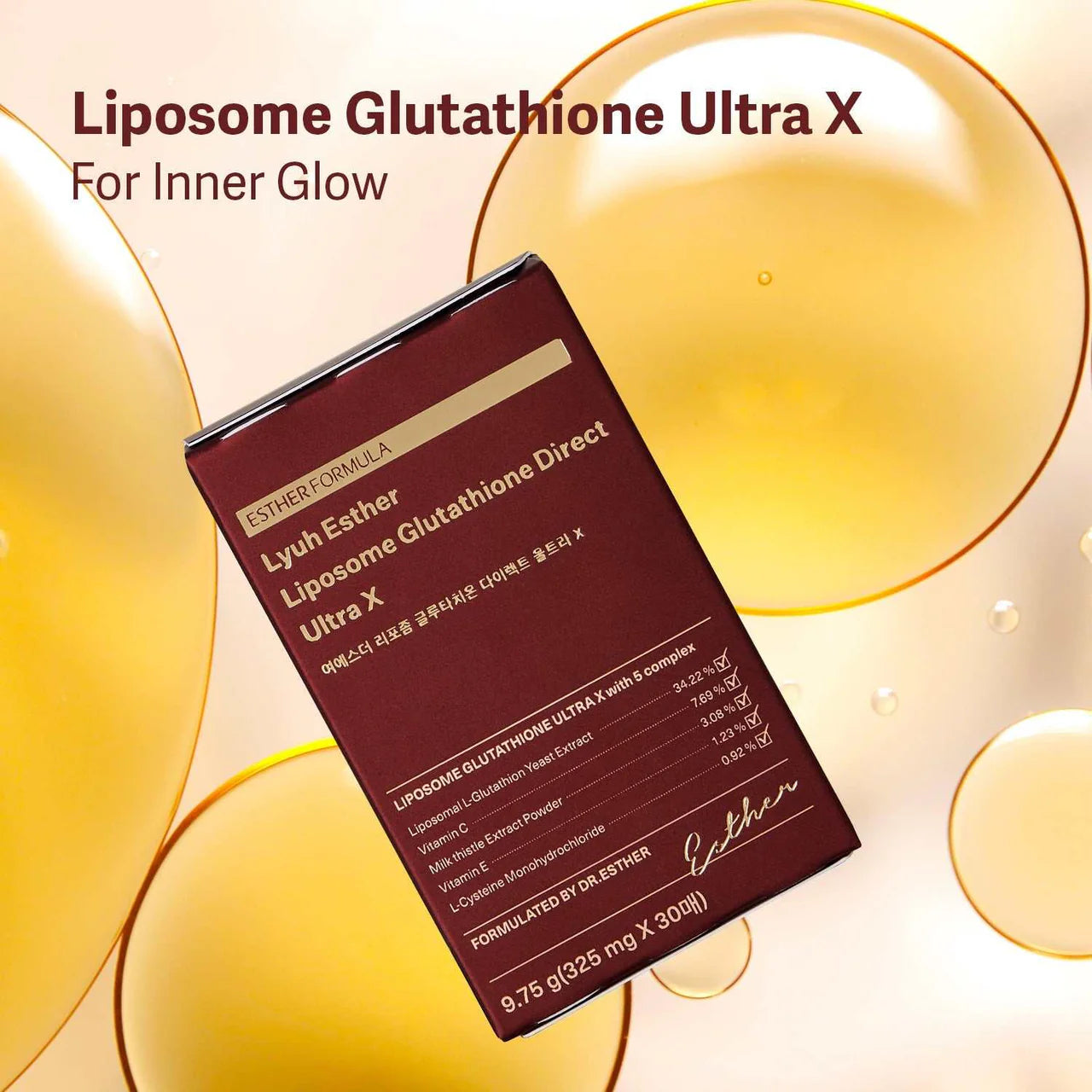ESTHER FORMULA - Liposome Glutathione Direct Ultra X