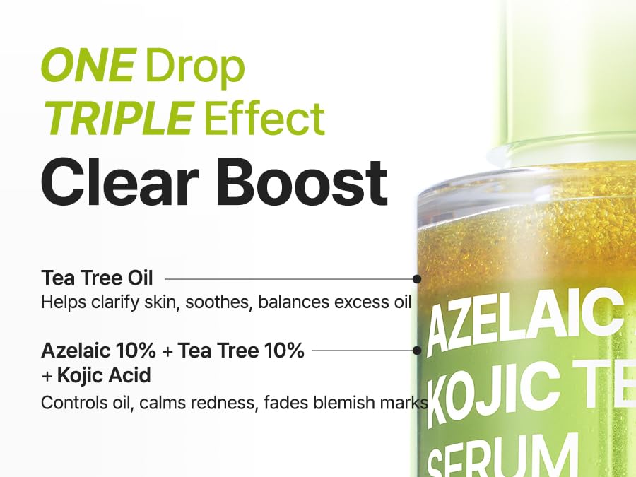 PURITO SEOUL - Azelaic Acid 10 Kojic Tea Tree Serum