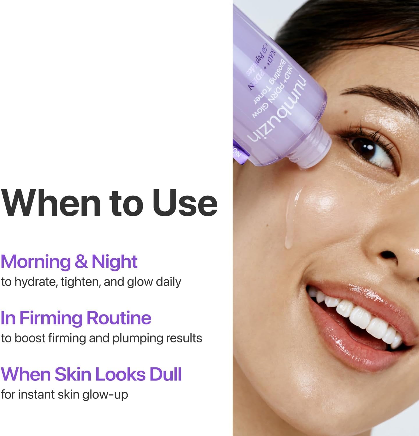 numbuzin - No.9 NAD+ PDRN Glow Boosting Toner