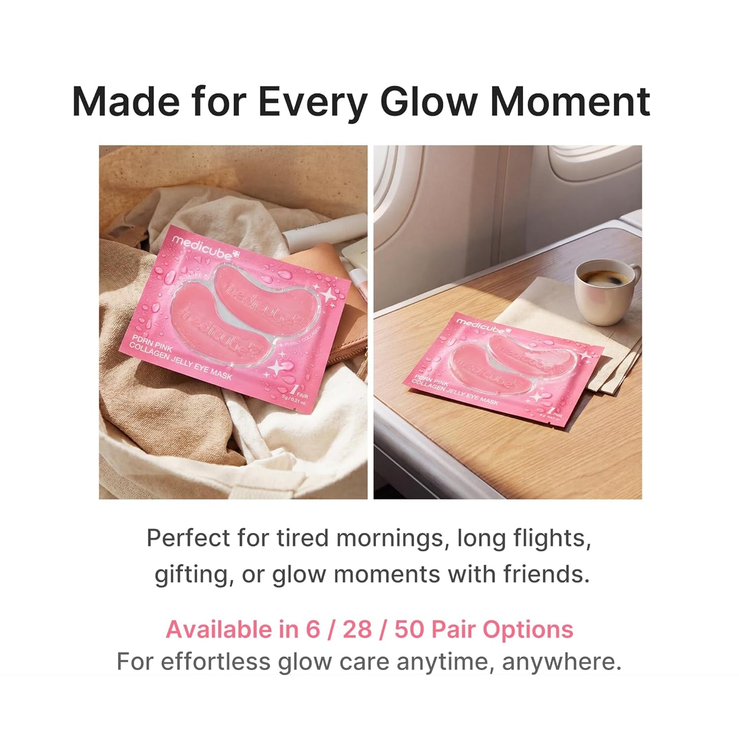 medicube - PDRN Pink Collagen Jelly Eye Mask