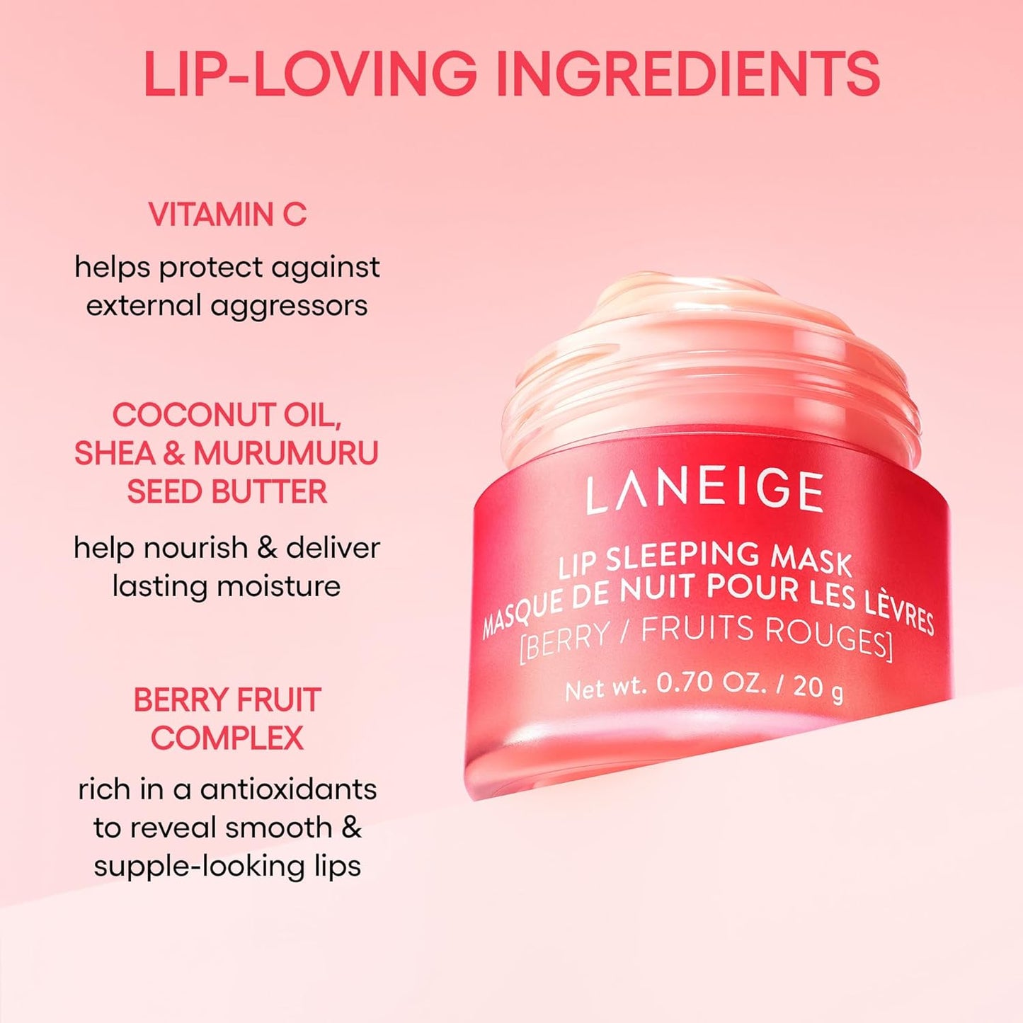 LANEIGE - Lip Sleeping Mask EX Berry