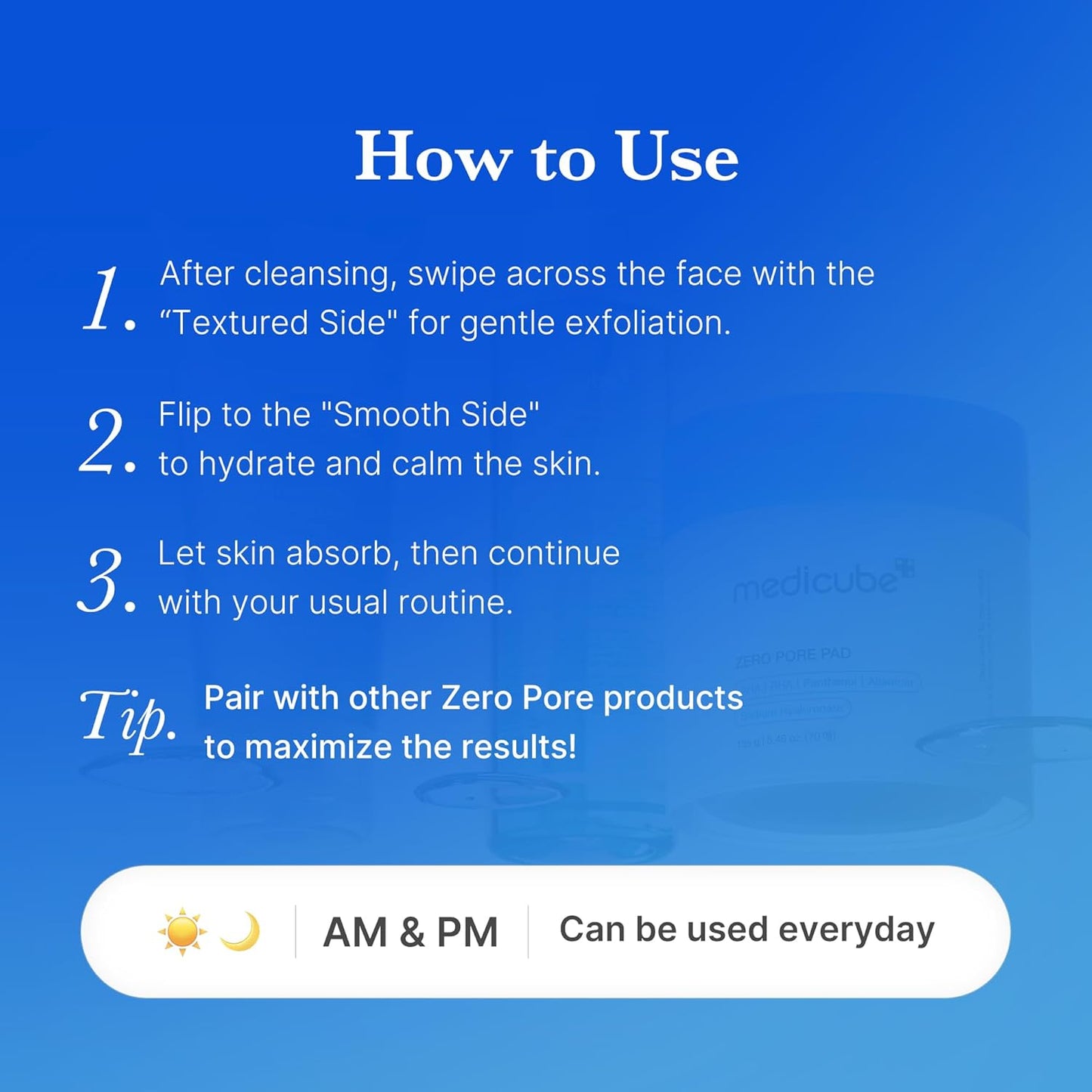 medicube - Zero Pore Pad 2.0