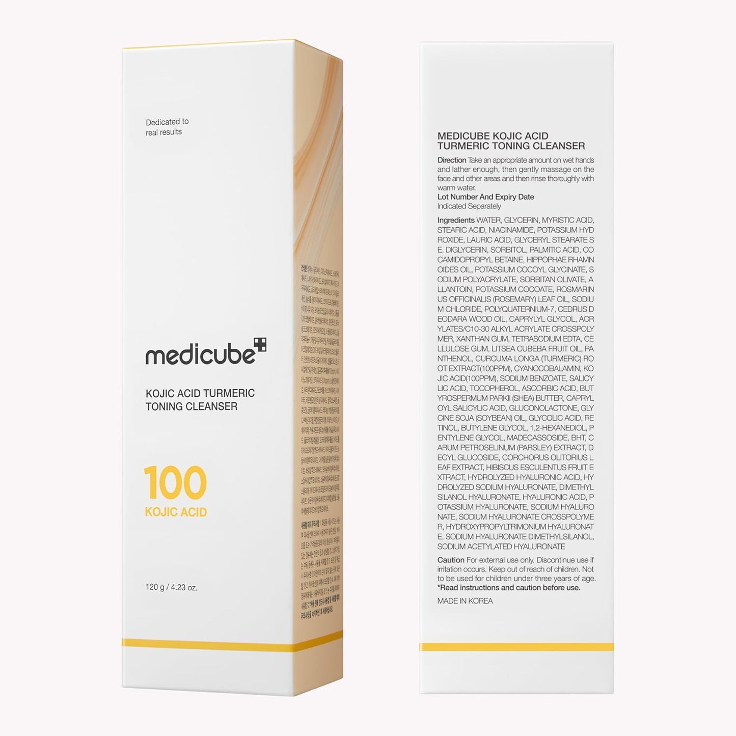 medicube - Kojic Acid Turmeric Toning Cleanser