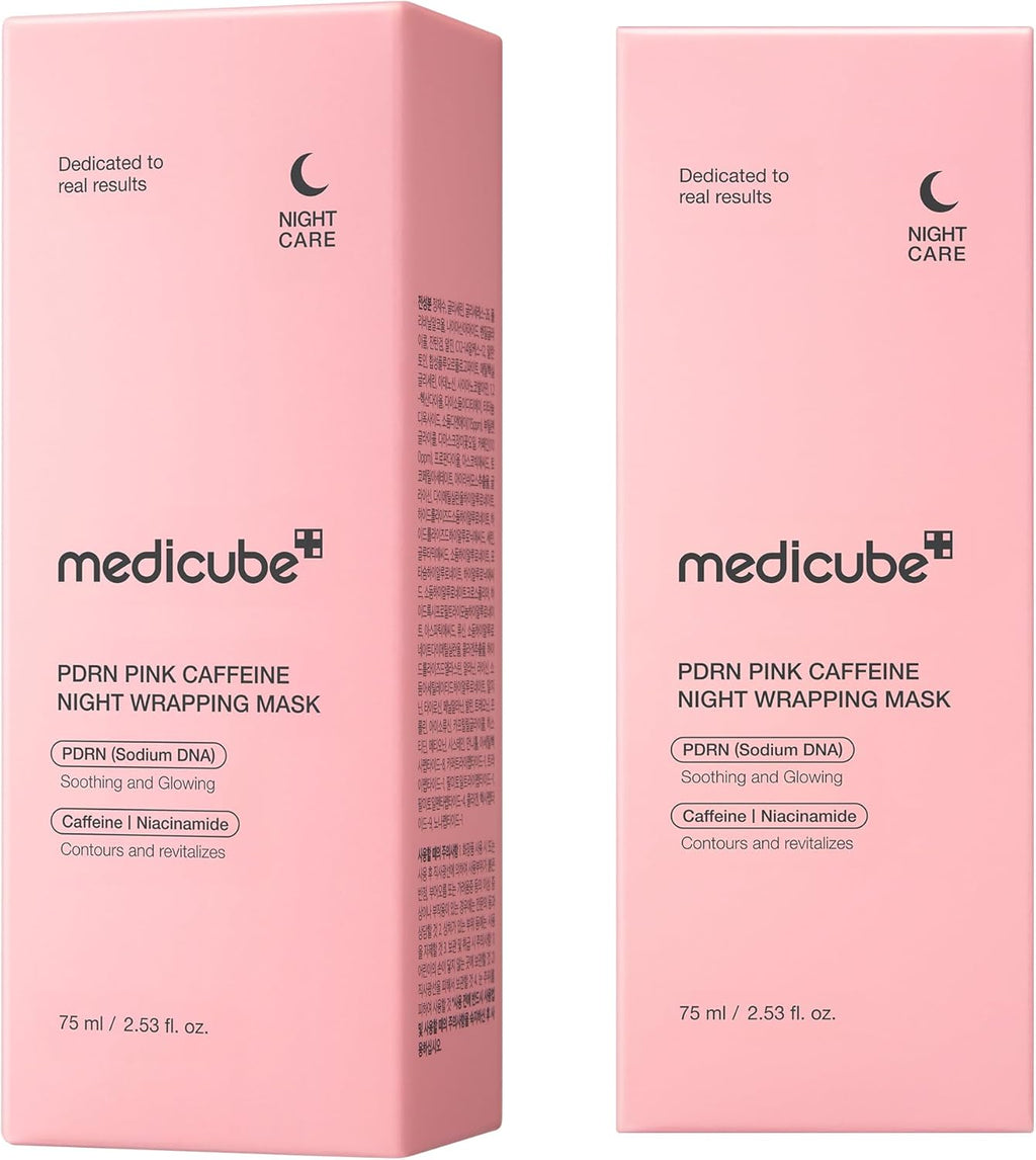 medicube - PDRN Pink Caffeine Night Wrapping Mask