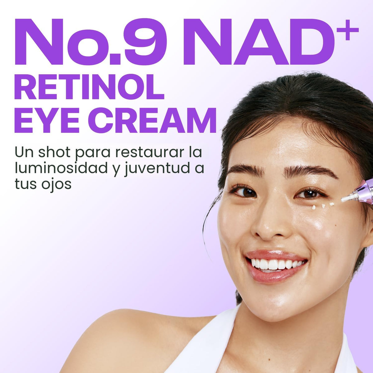 numbuzin - No.9 NAD+ Retinol Volumetox Eye Cream