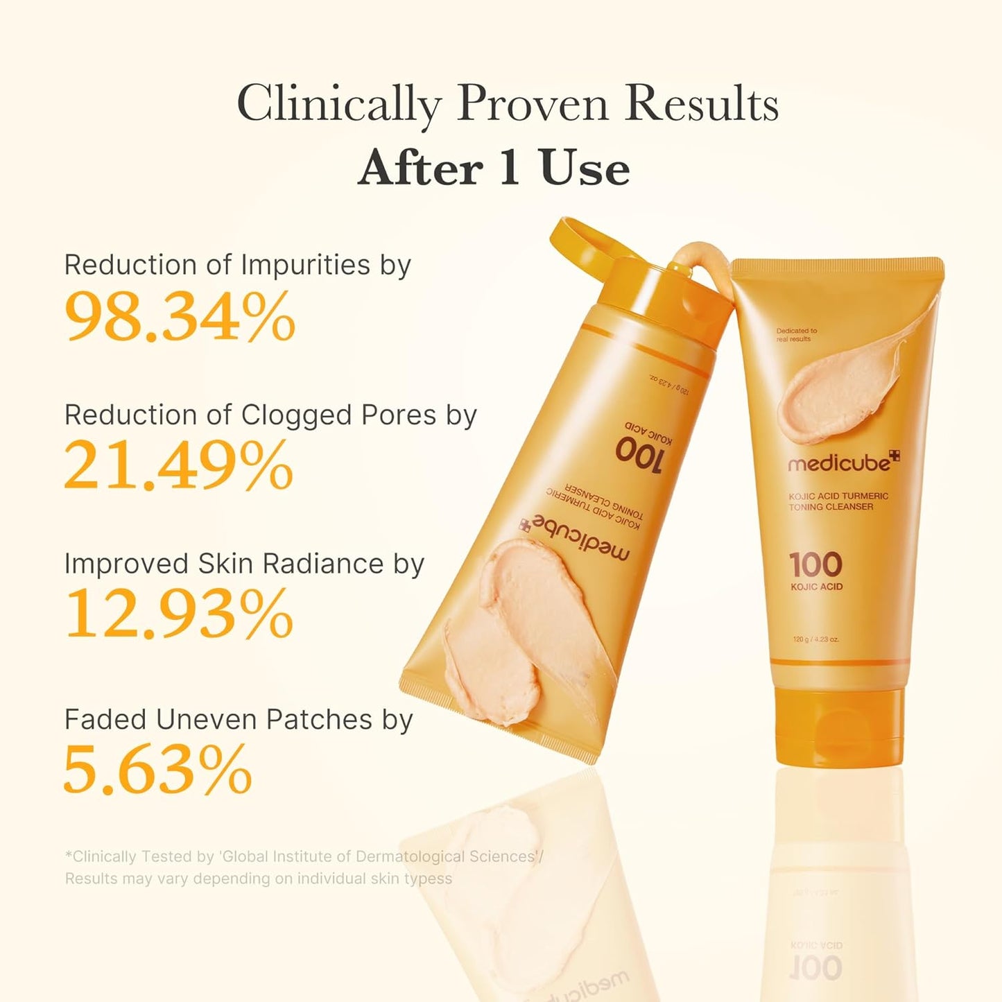 medicube - Kojic Acid Turmeric Toning Cleanser