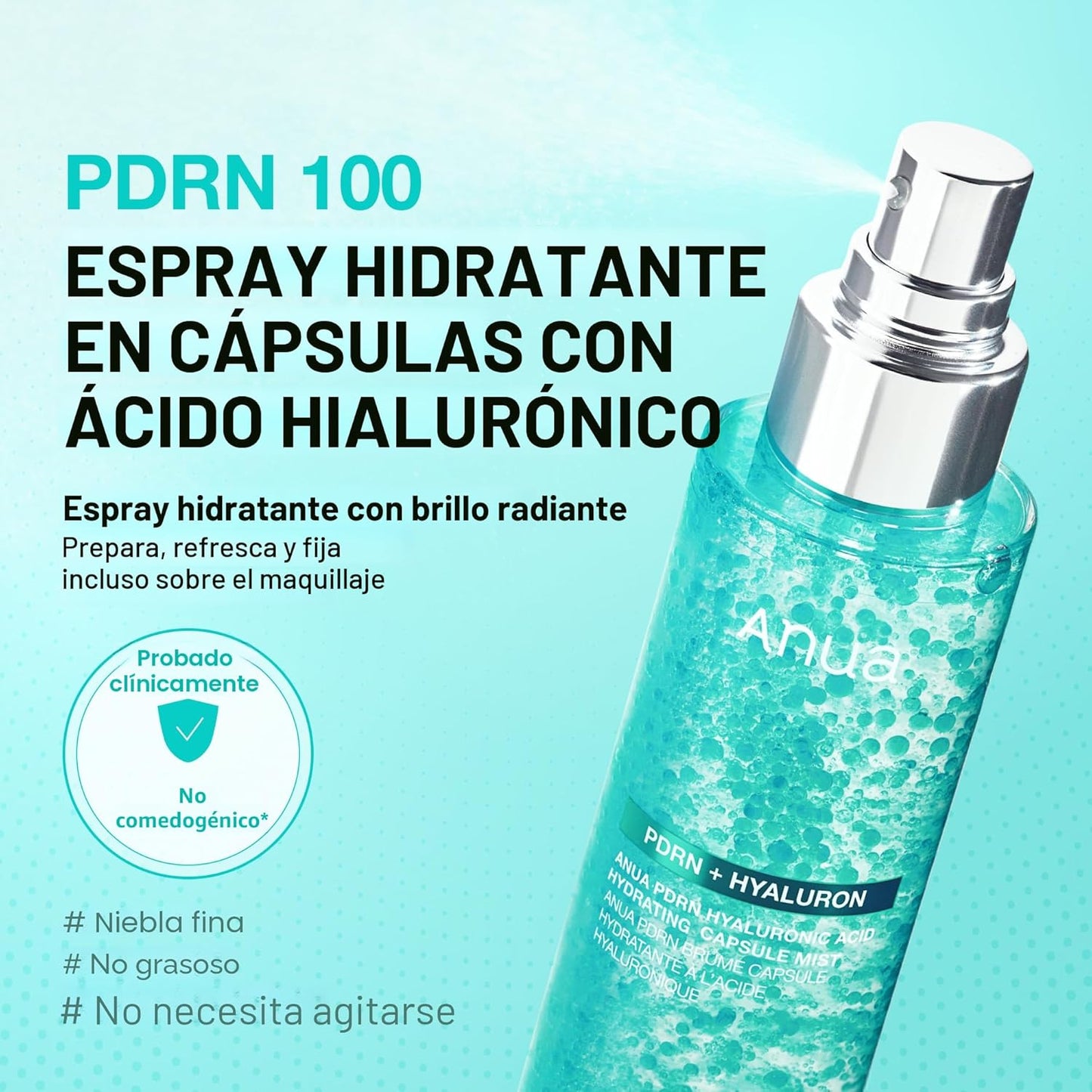 Anua - PDRN Hyaluronic Acid Hydrating Capsule Mist