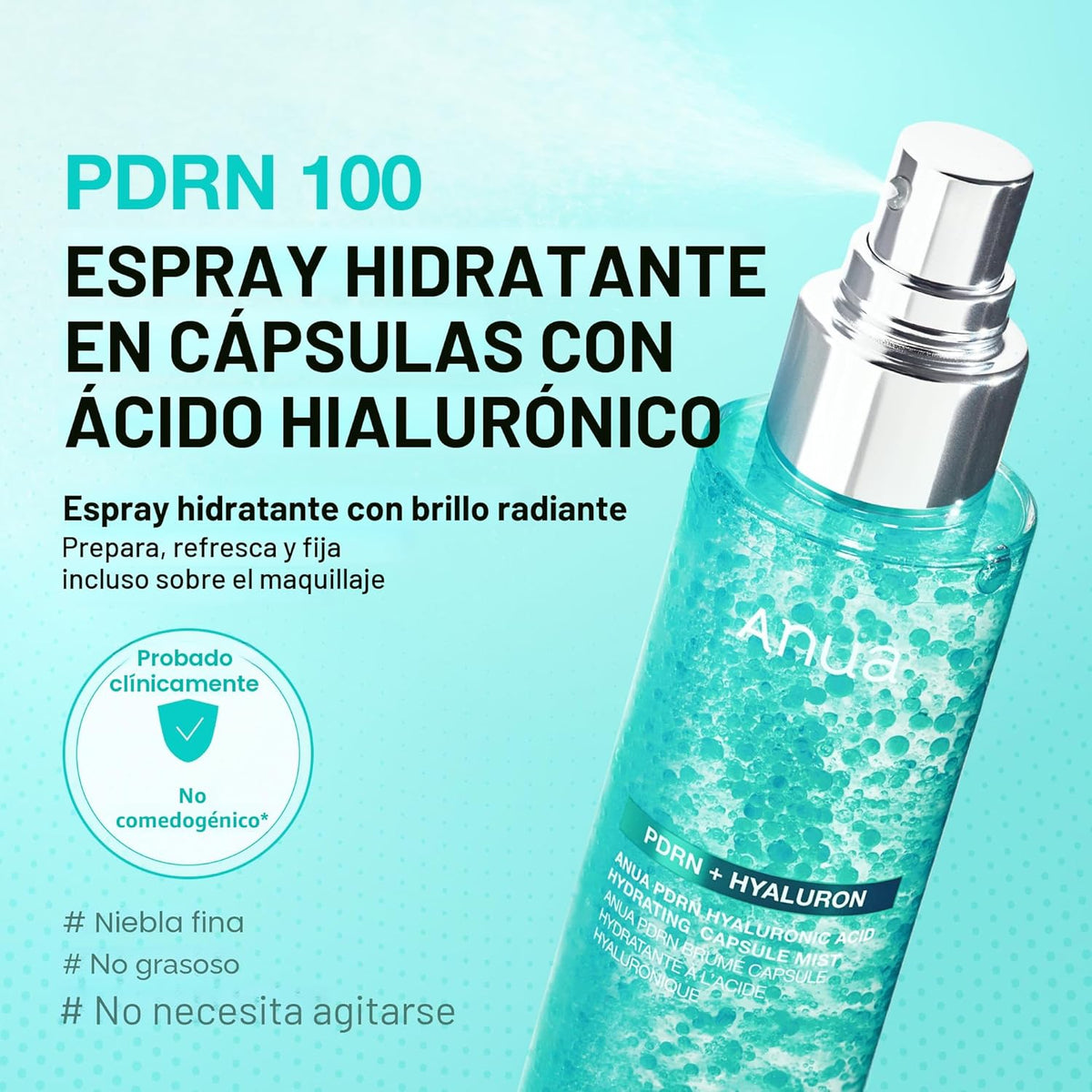 Anua - PDRN Hyaluronic Acid Hydrating Capsule Mist