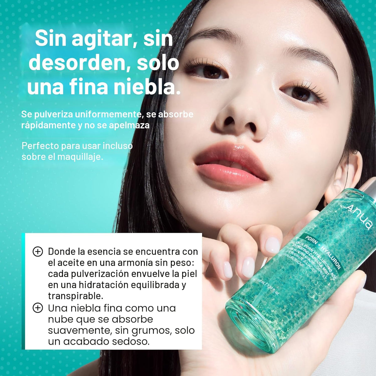 Anua - PDRN Hyaluronic Acid Hydrating Capsule Mist