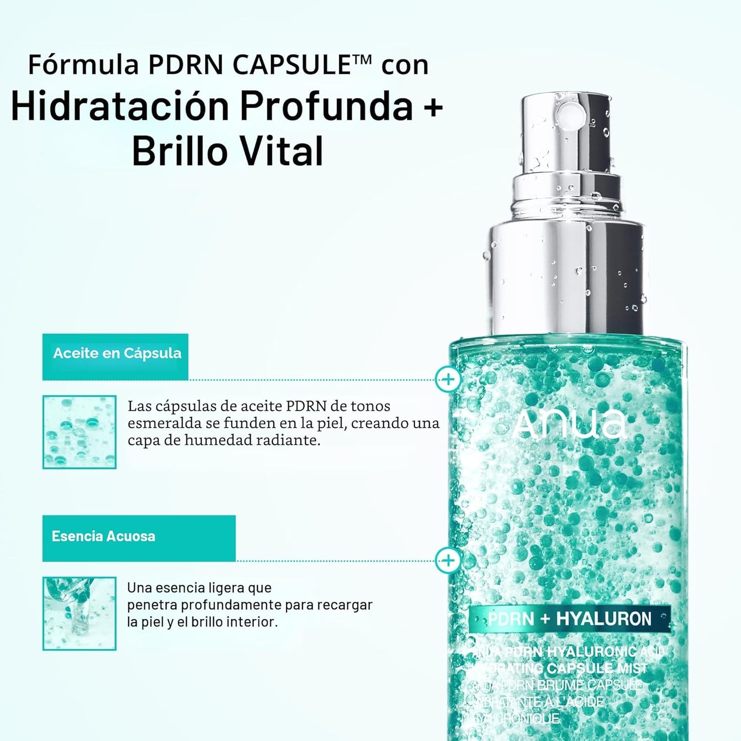 Anua - PDRN Hyaluronic Acid Hydrating Capsule Mist