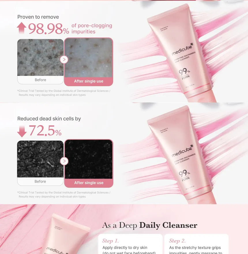 medicube - PDRN Pink Niacinamide Whip Cleanser