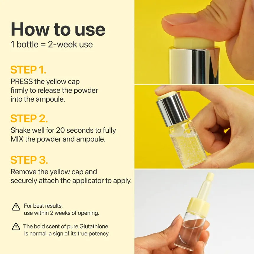 numbuzin - No.5 Glutathione TXA Advanced Dark Spot Ampoule Concentrate PREVENTA*