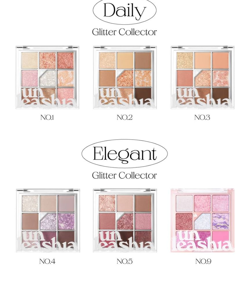 UNLEASHIA - Glitterpedia Eye Palette