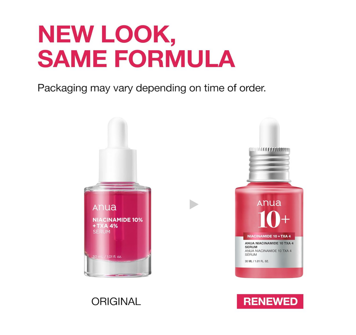 Anua - Niacinamide 10% + TXA 4% Serum