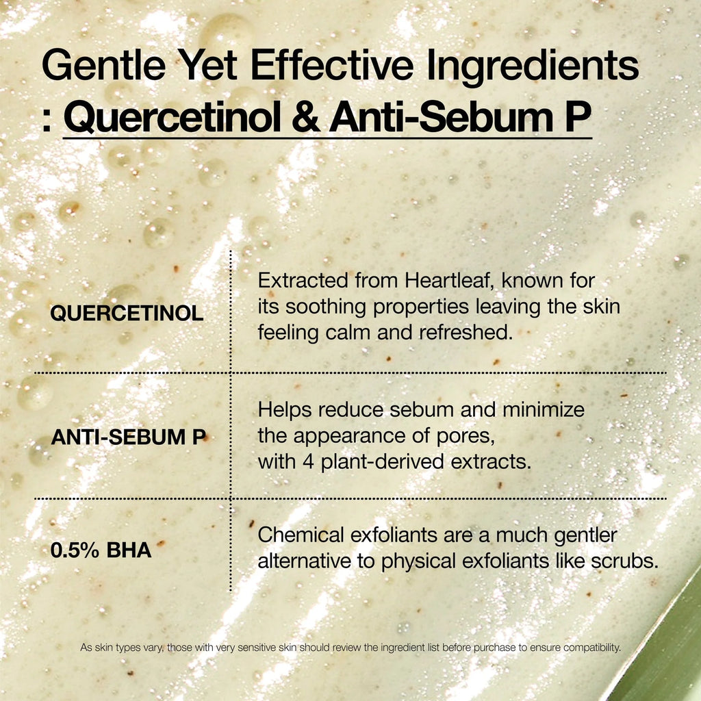 Anua - Heartleaf Quercetinol Pore Deep Cleansing Foam
