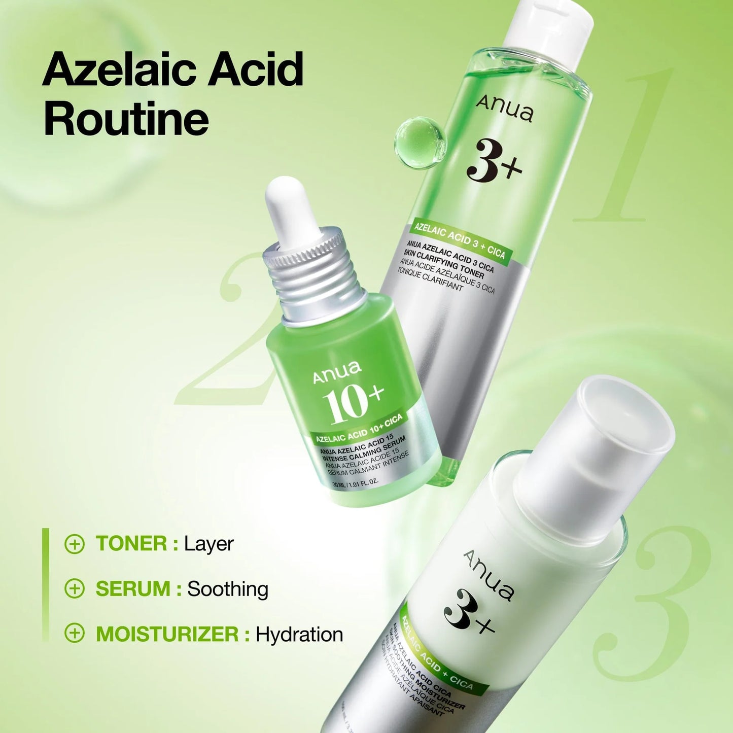 Anua - Azelaic Acid Cica Skin Soothing Moisturizer