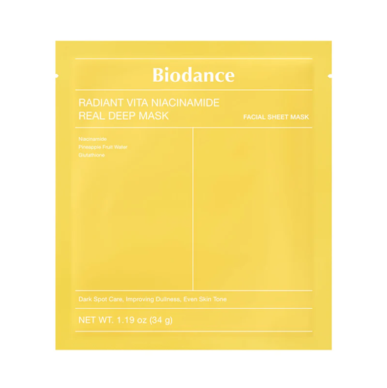 Biodance - Radiant Vita Niacinamide Real Deep Mask