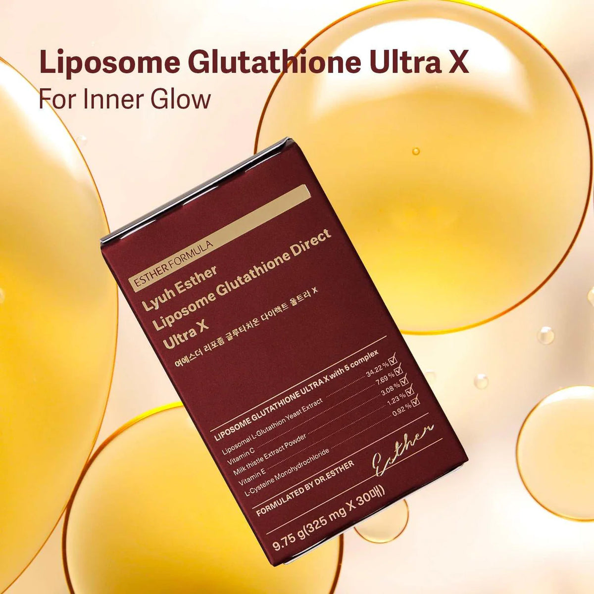 ESTHER FORMULA - Liposome Glutathione Direct Ultra X